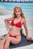 Wholesale 163cm Realistic Full Body Silicone American Sweetheart Full Pte Adult Beauty Sex Doll from automatic woman